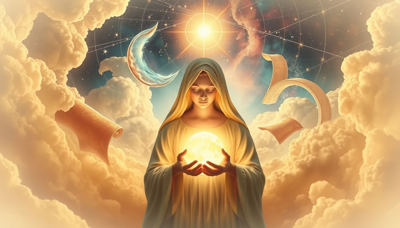 Ein Traum von Kirchenrente symbolisiert finanzielle Sicherheit und Glauben.