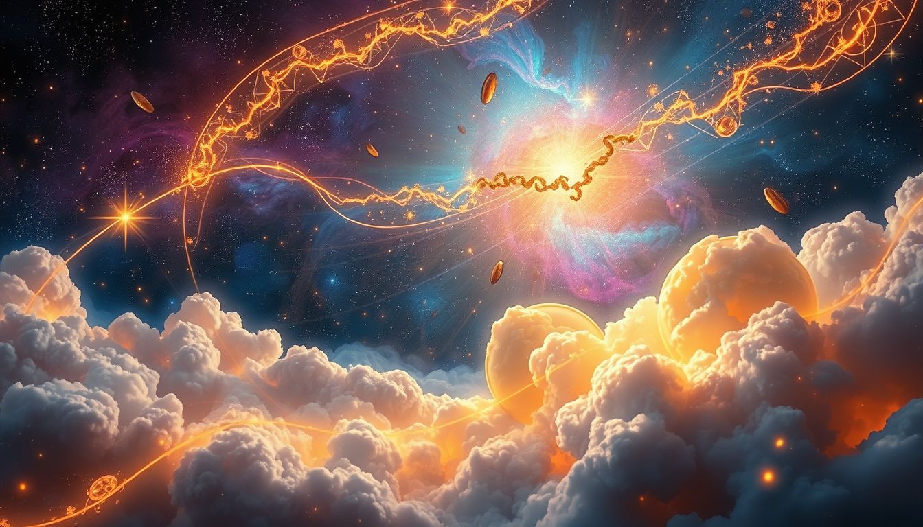 Traum 13 symbolisiert unerwarteten Geldsegen durch Mammon als Geschenk.