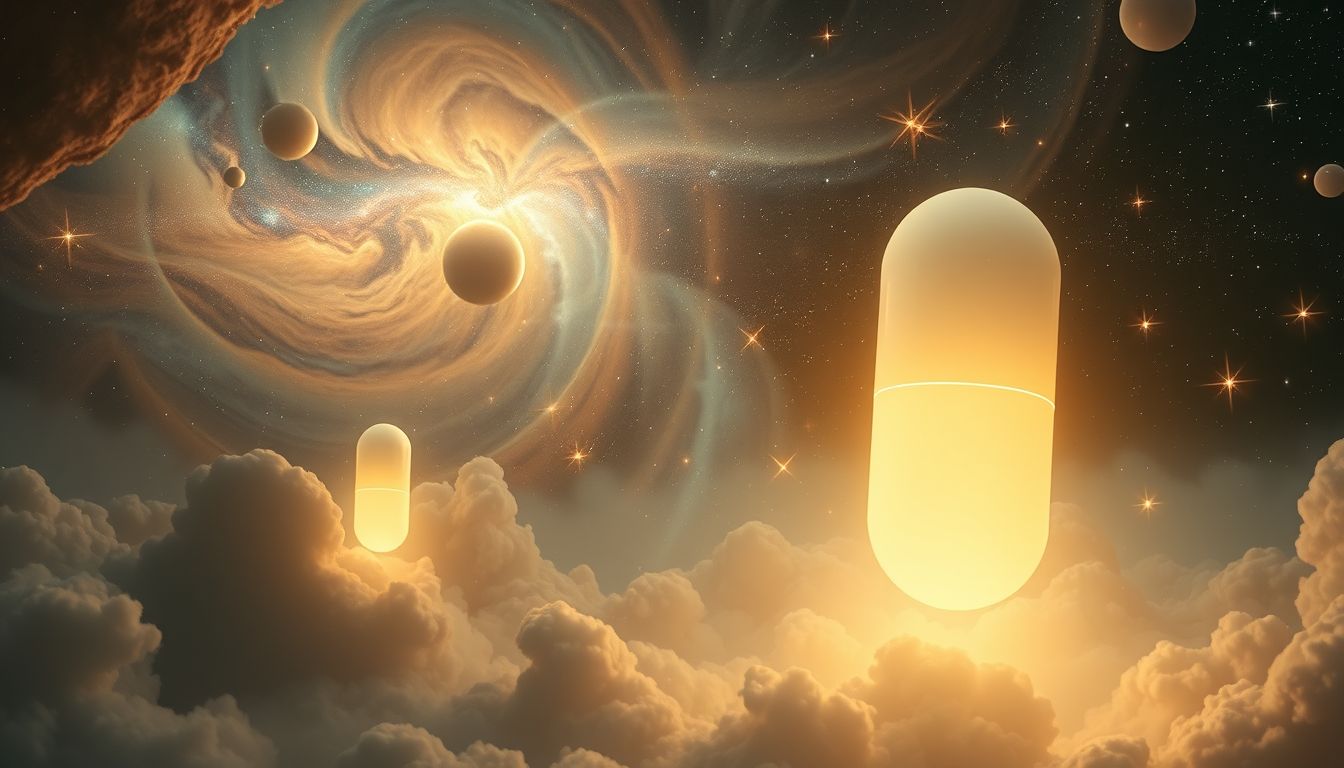 Große Pillen im Traum symbolisieren oft überwältigende Lebensveränderungen.