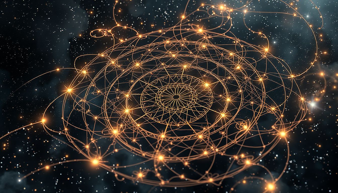 Im Labyrinth symbolisiert die Filigranarbeit komplexe Selbstentdeckung und Fokus.