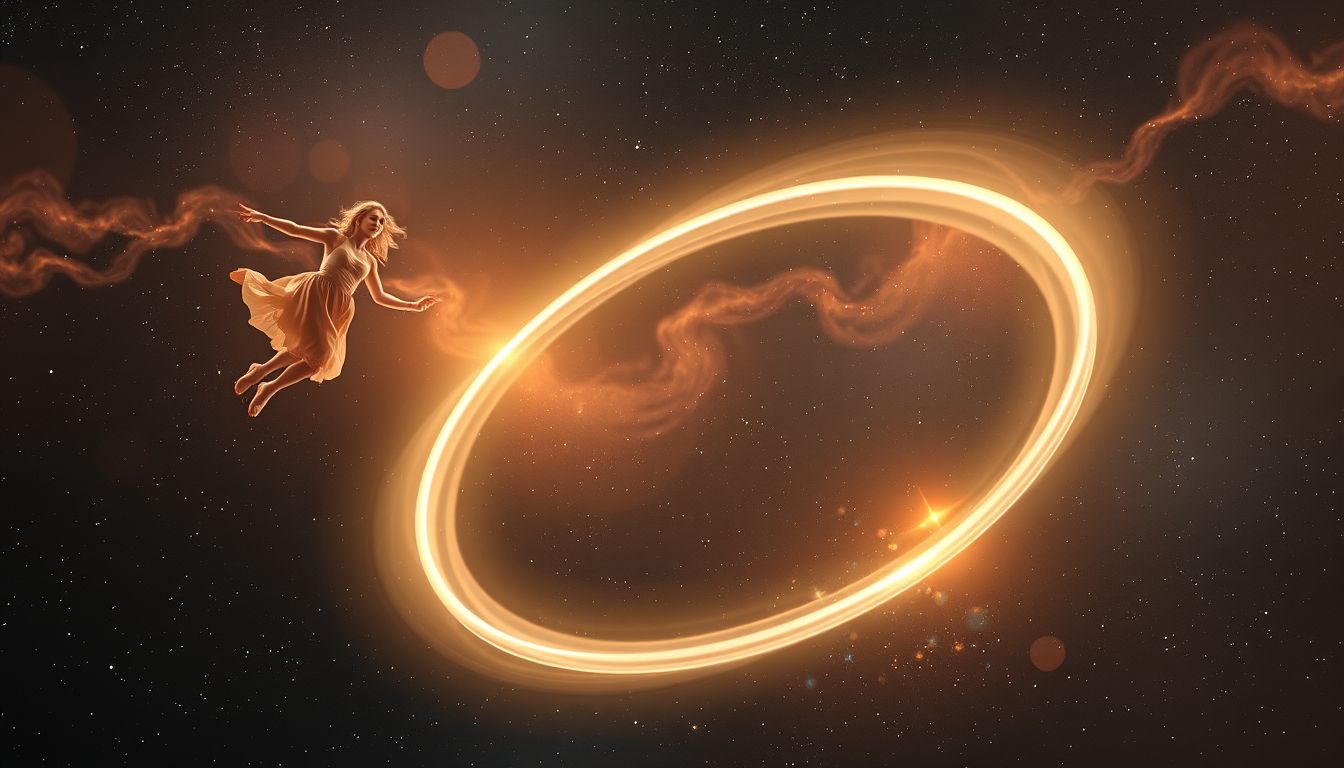 Das langsame Schwingen im Traum symbolisiert Kontrolle und Gelassenheit.