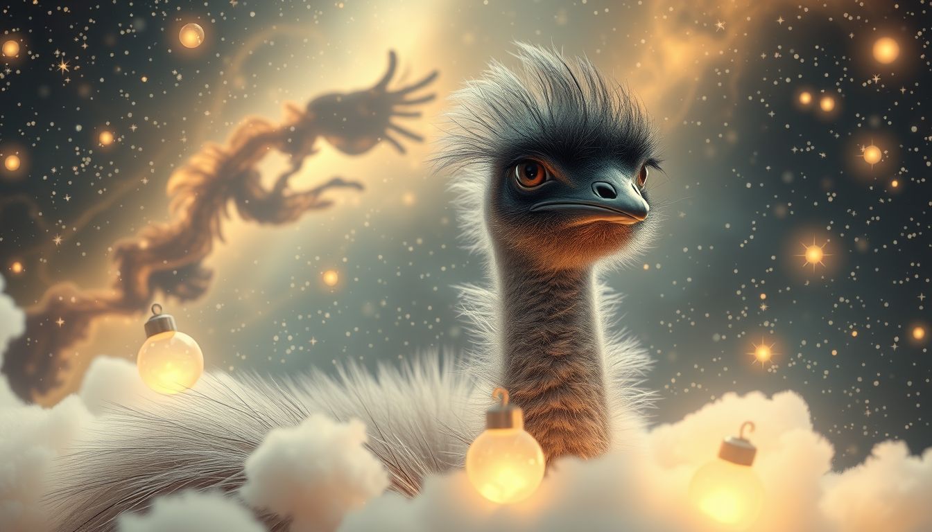 Einen Emu zu besitzen symbolisiert ungewöhnliche Freiheit und Unabhängigkeit.