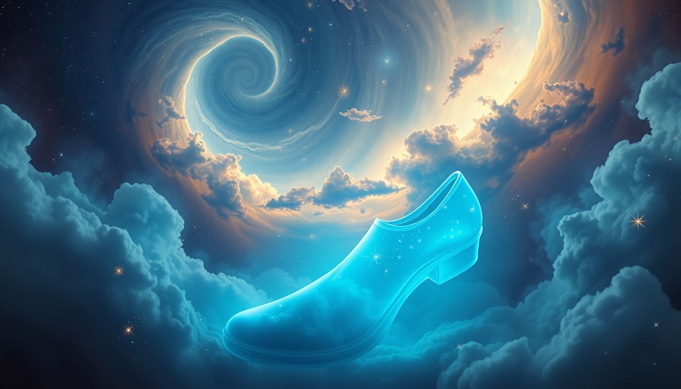 Blaue Schuhe im Traum symbolisieren Freiheit und neue Lebenswege.