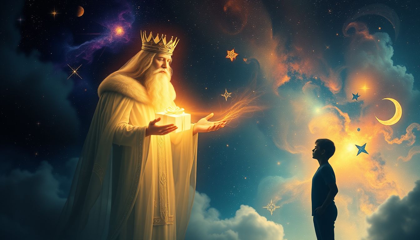 Ein Königsgeschenk im Traum symbolisiert Anerkennung und neue Chancen.