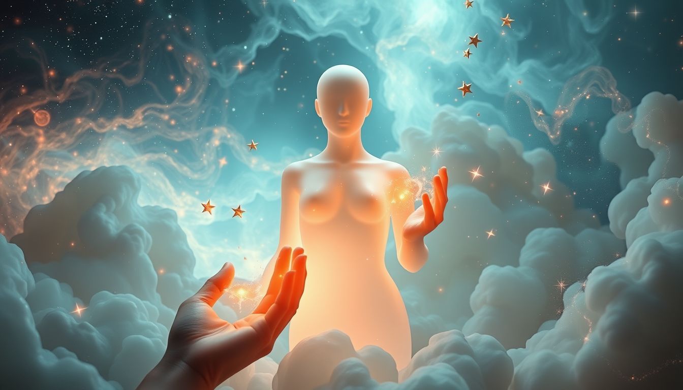Das Verändern einer Wachsfigur symbolisiert persönliche Veränderung und Selbstreflexion.