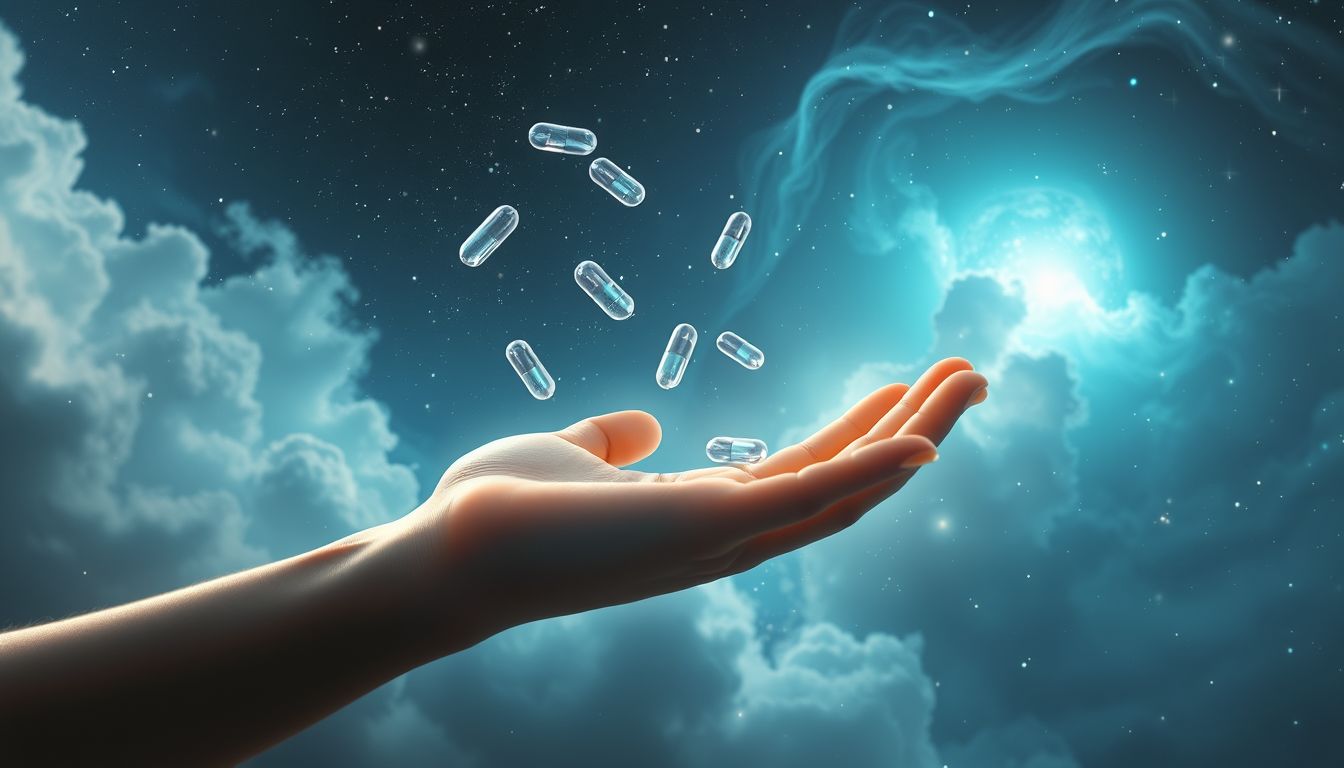 Pillen ablehnen symbolisiert oft Widerstand gegen äußere Kontrolle.