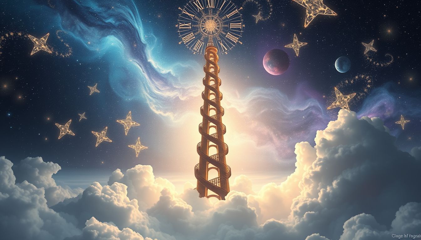Den Kieler Rathausturm besteigen symbolisiert Streben nach höherem Bewusstsein.