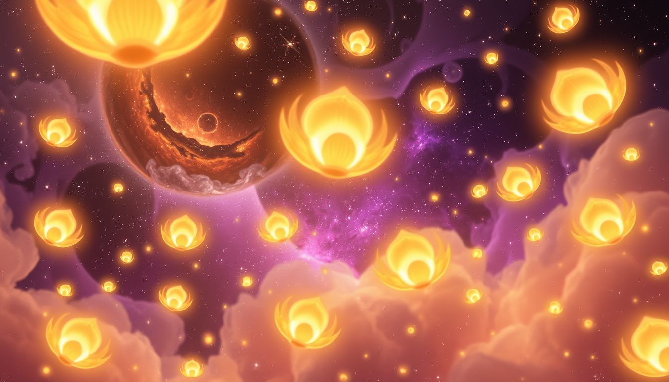 Traum 19 symbolisiert Wohlstand durch Hülsenfrüchte im Überfluss.