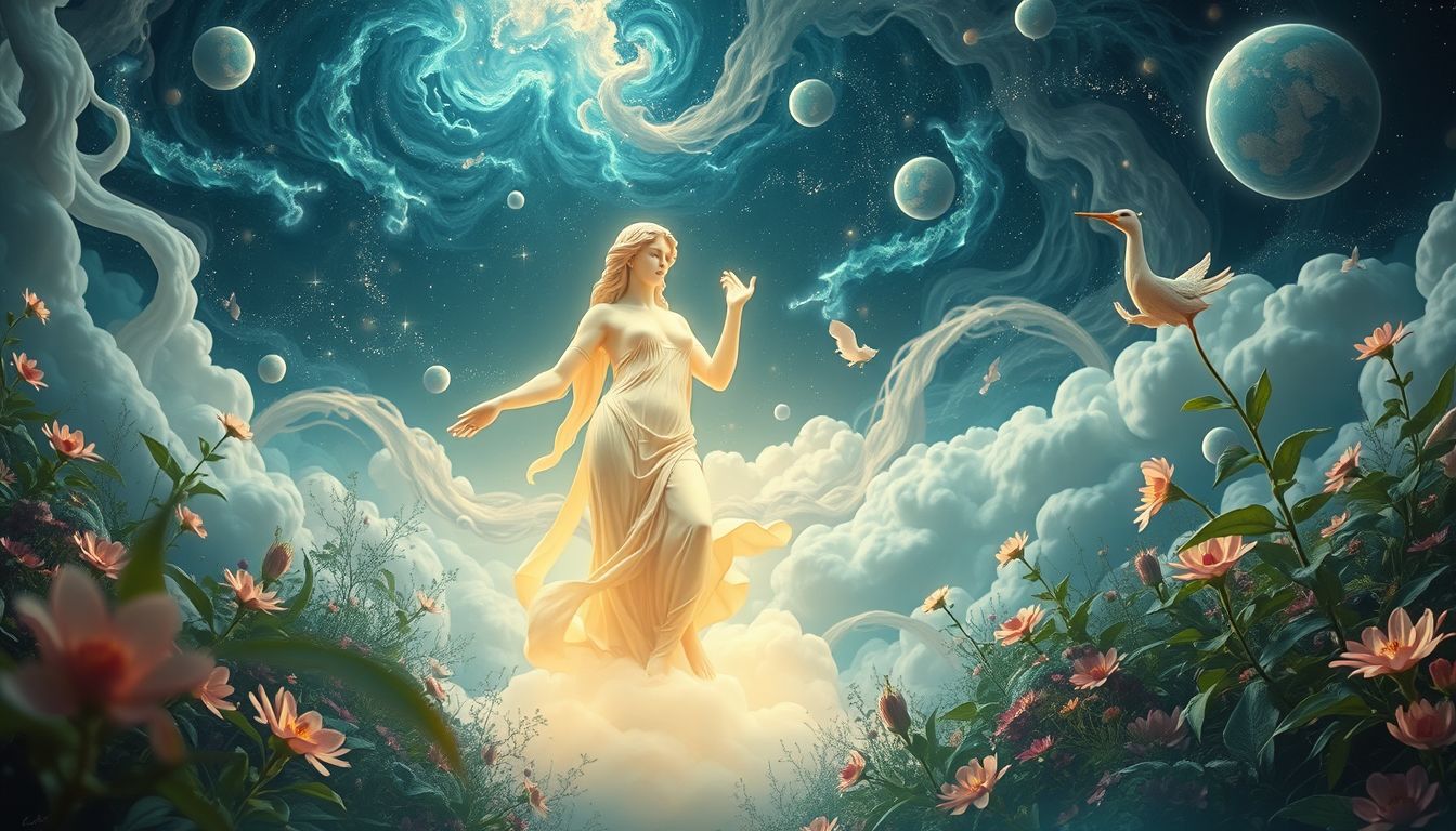 Eine Venusstatue symbolisiert Liebe und Schönheit im eigenen Zuhause.