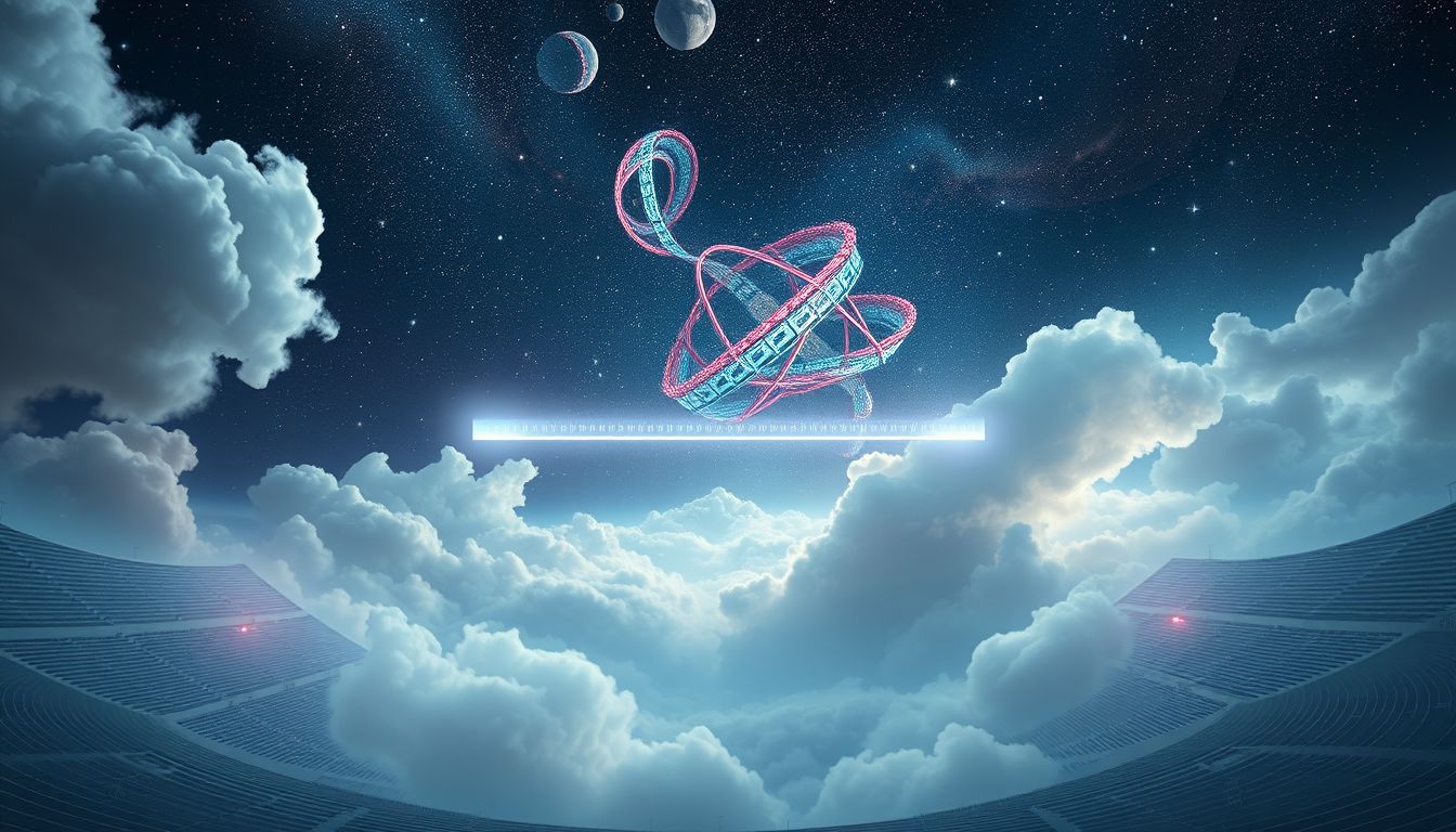 Eine Messlatte im Sportstadion symbolisiert eigene Leistungsziele und Grenzen.