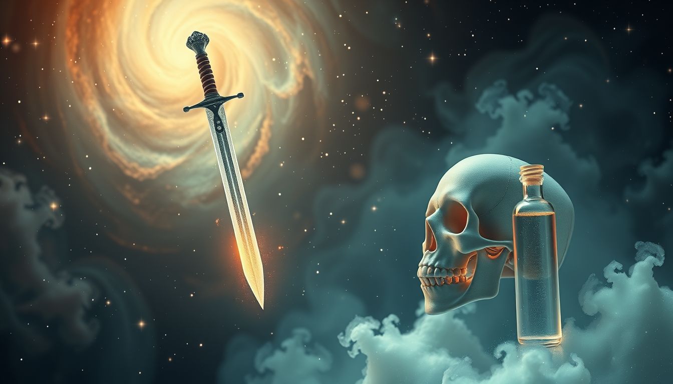 Dolche symbolisieren in Shakespeare-Träumen oft verborgene Konflikte.