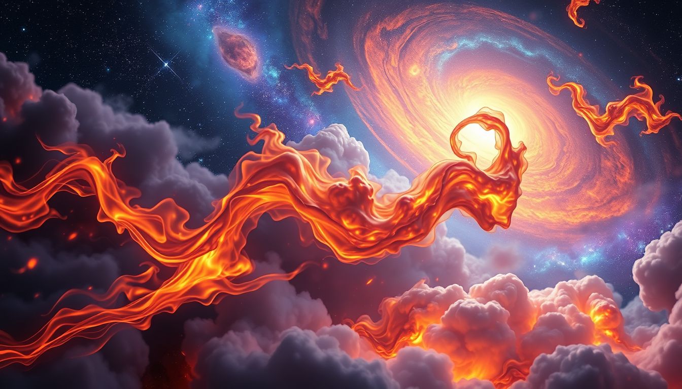 Feuer im Traum symbolisiert oft innere Konflikte und Verwandlung.