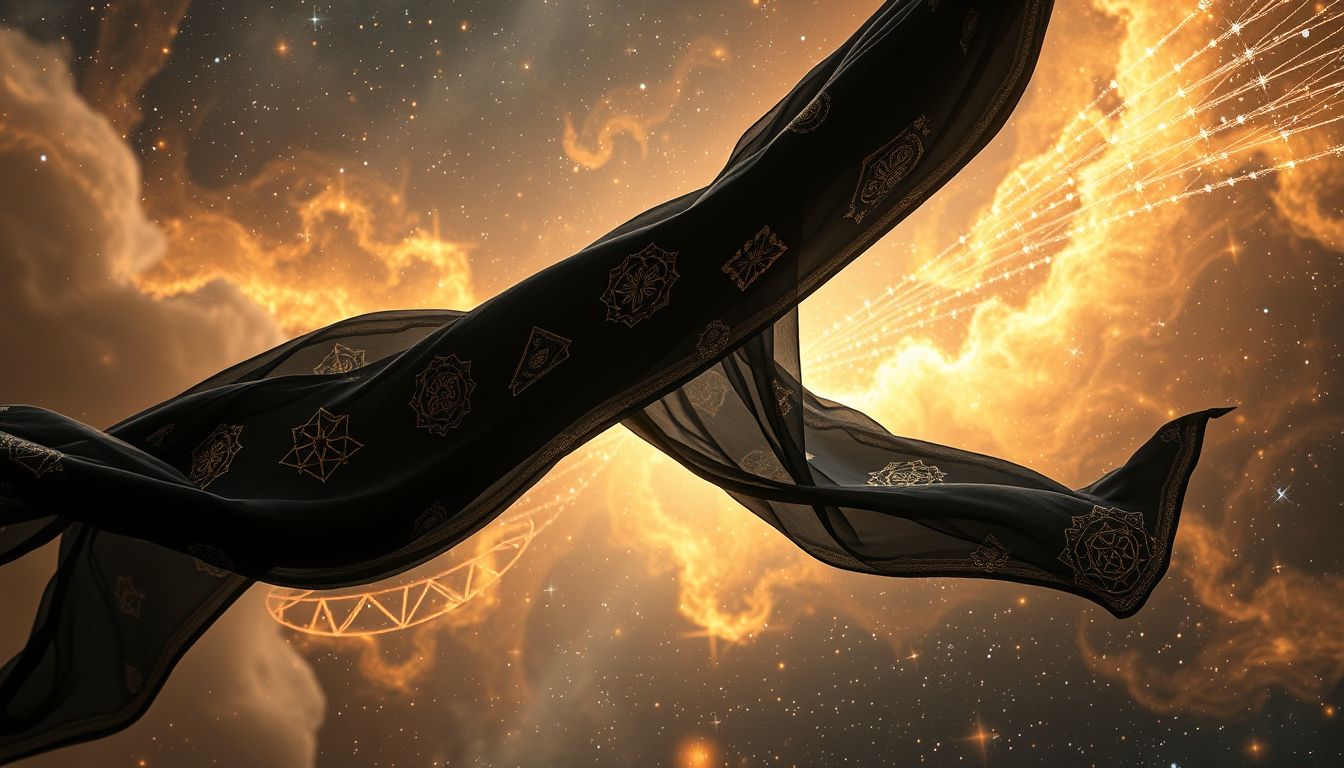 Das Kiswa im Traum symbolisiert spirituelle Reinheit und göttlichen Schutz.