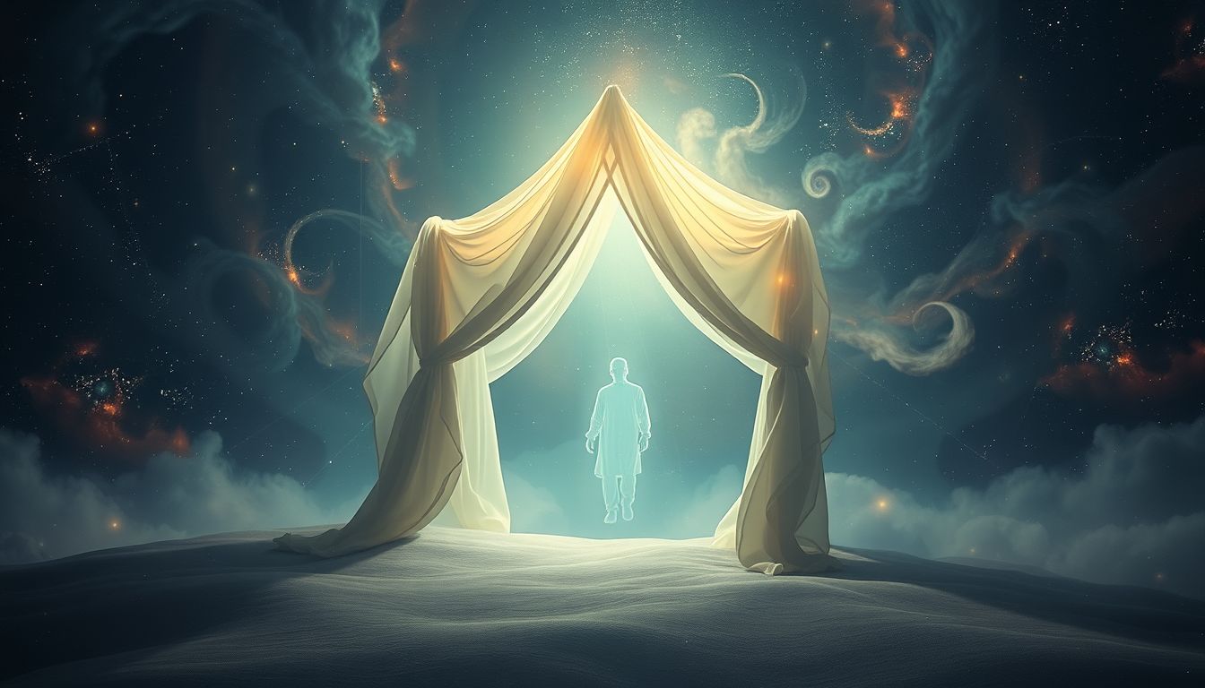 Ein Scheich im Zelt symbolisiert Führung und spirituelle Ruhe.