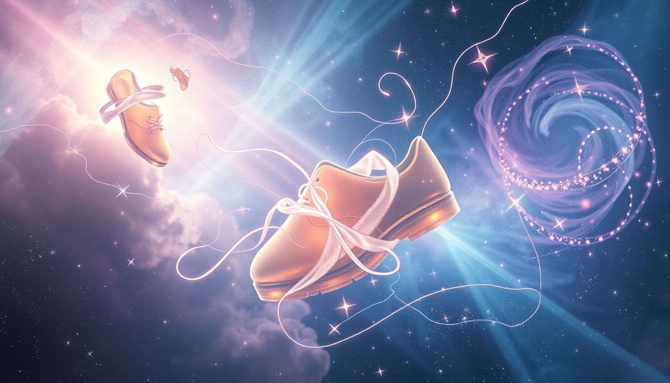 Schuhe loswerden im Traum symbolisiert inneren Konflikt und Befreiung.