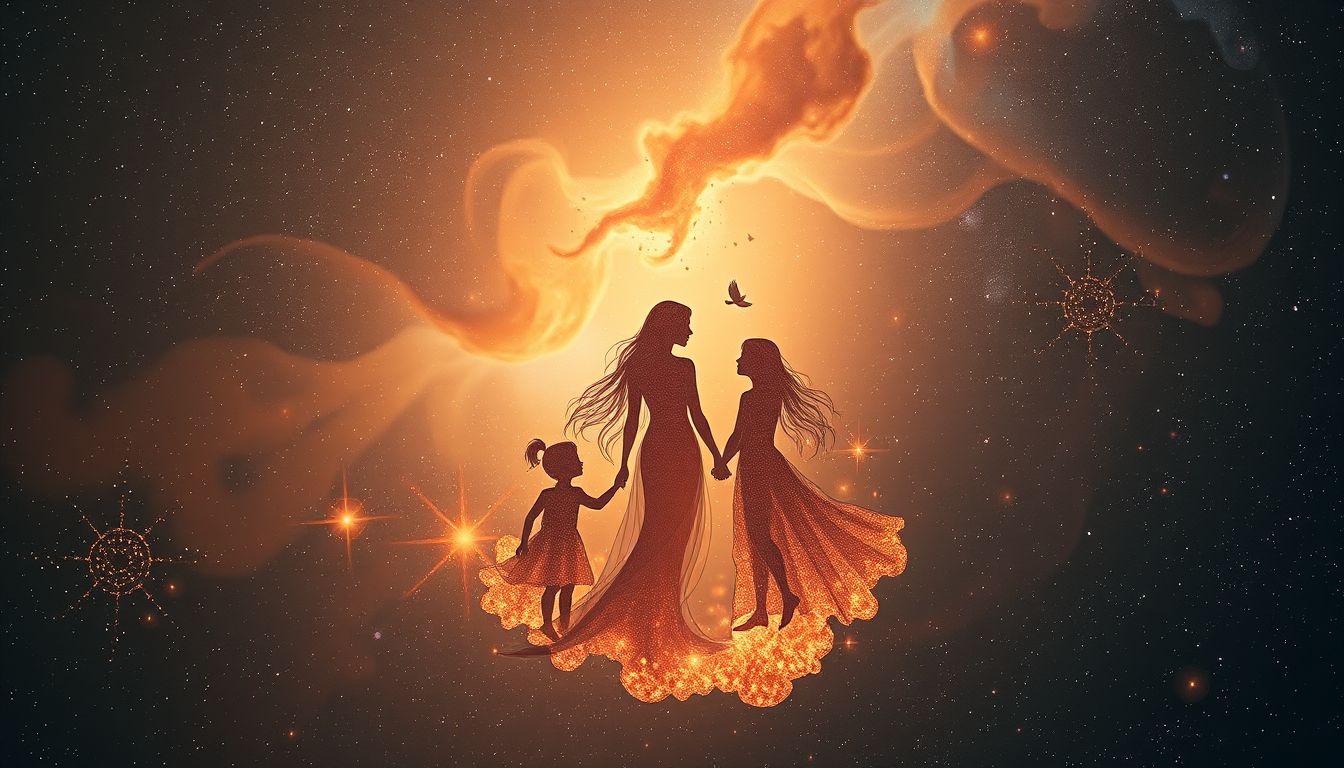 Das Einheiraten in Unglücksfamilie symbolisiert innere Konflikte und Belastungen.