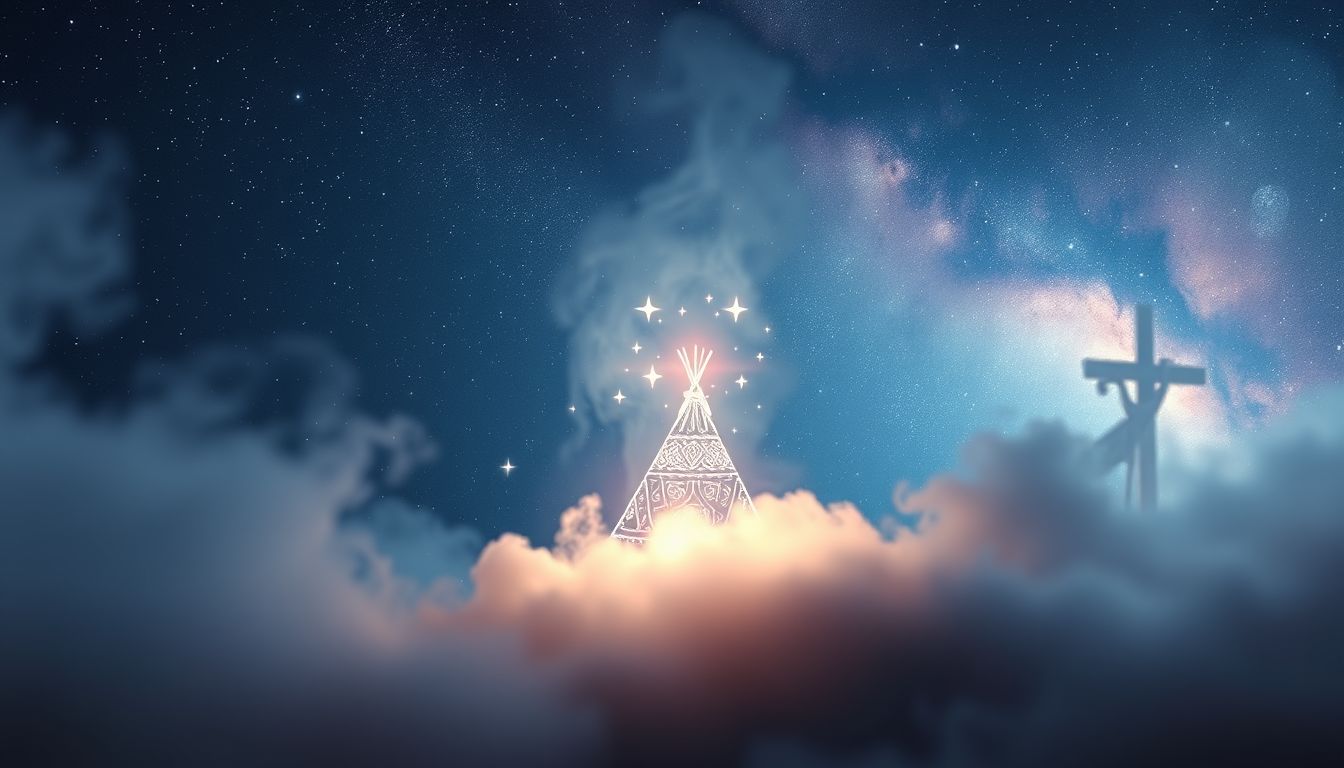 Ein Tipi im Traum symbolisiert Schutz und spirituelle Geborgenheit.