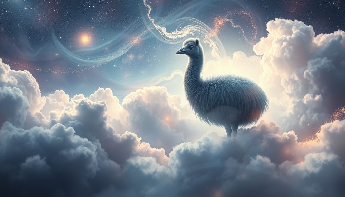 Einen Emu finden symbolisiert unerwartete Chancen und neue Wege.