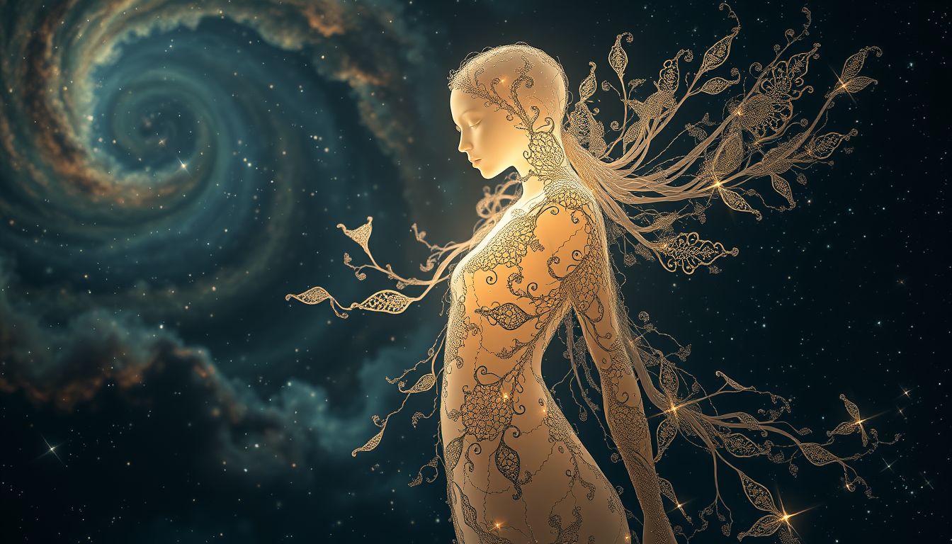 Das Tragen von Filigranarbeit im Traum symbolisiert feine Sensibilität.