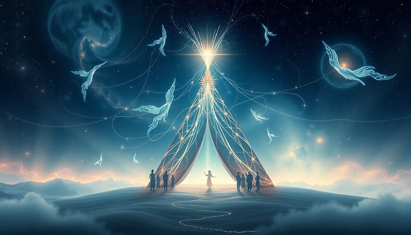Ein Tipi symbolisiert in Träumen Gemeinschaft und Geborgenheit.