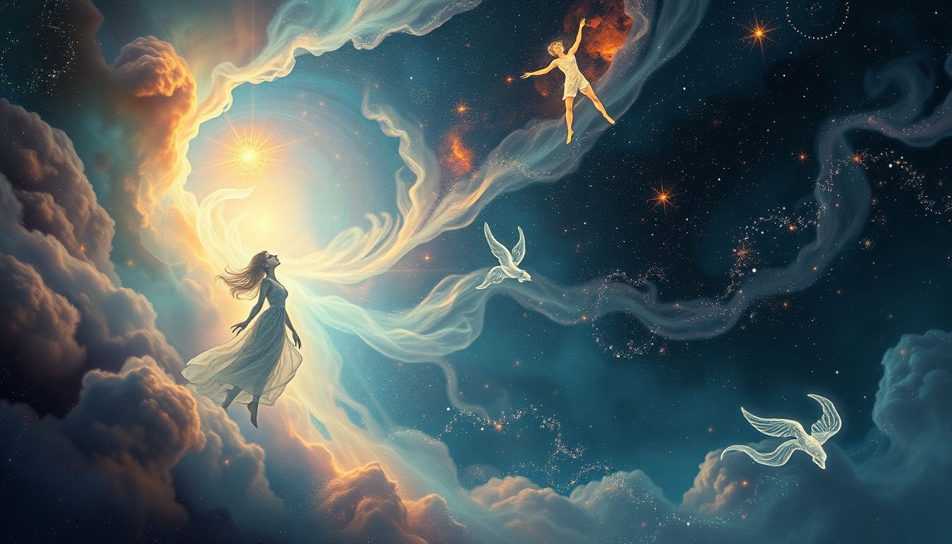 Traum 34 zeigt Messners Tod als Symbol für innere Transformation.