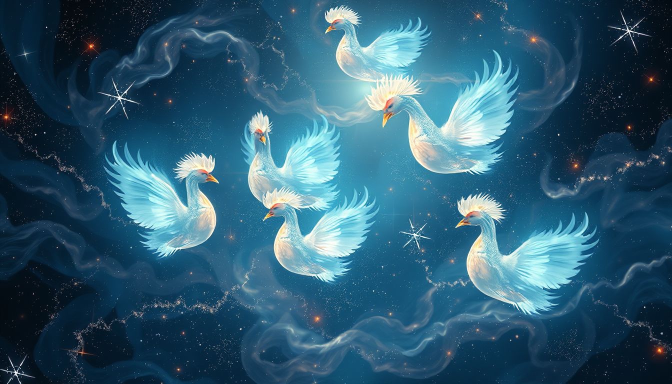Viele Wasserhühner symbolisieren Gemeinschaft und emotionale Verbundenheit im Traum.