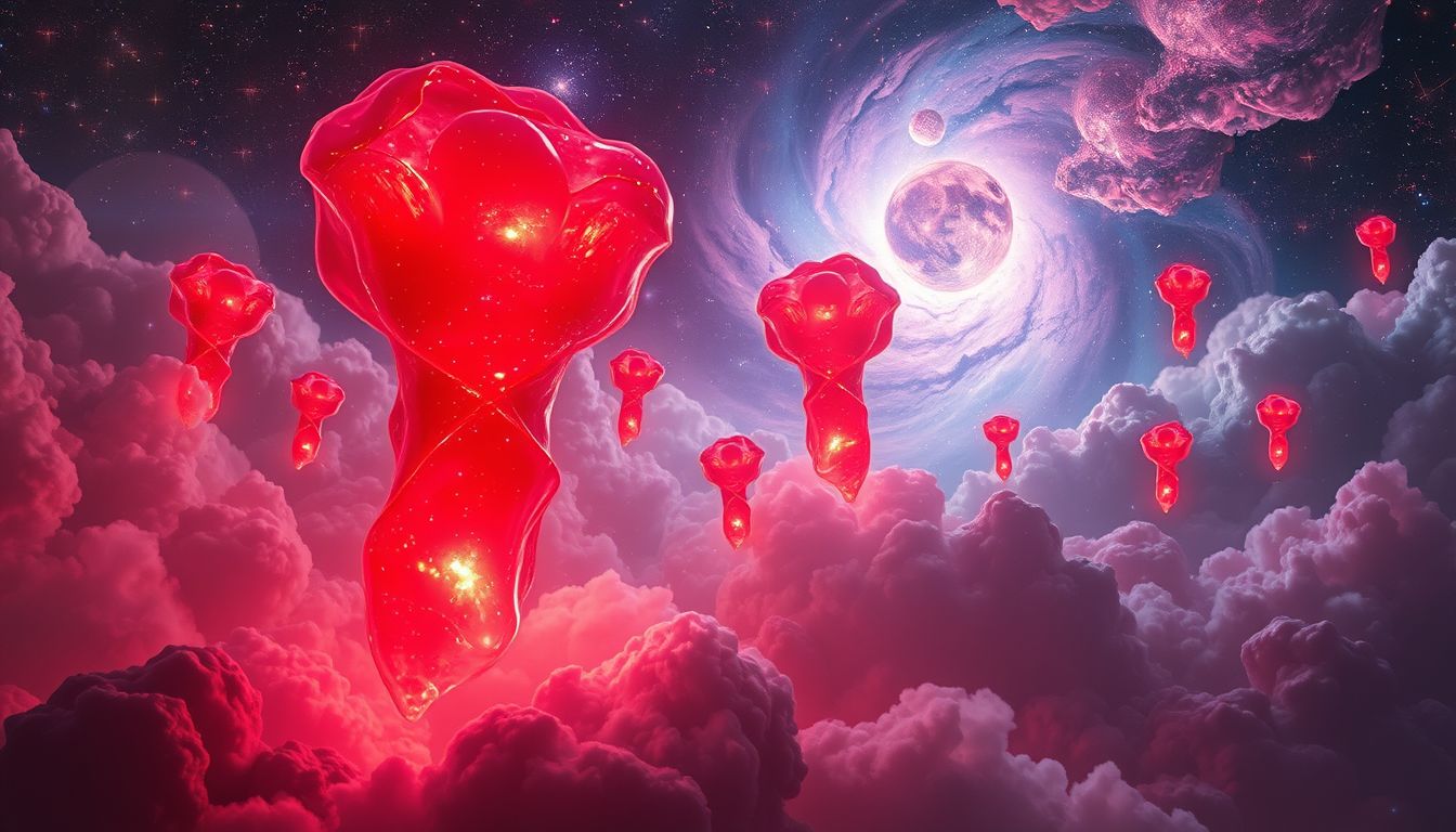 Rotes Knochenmark symbolisiert im Traum oft Lebenskraft und Heilung.