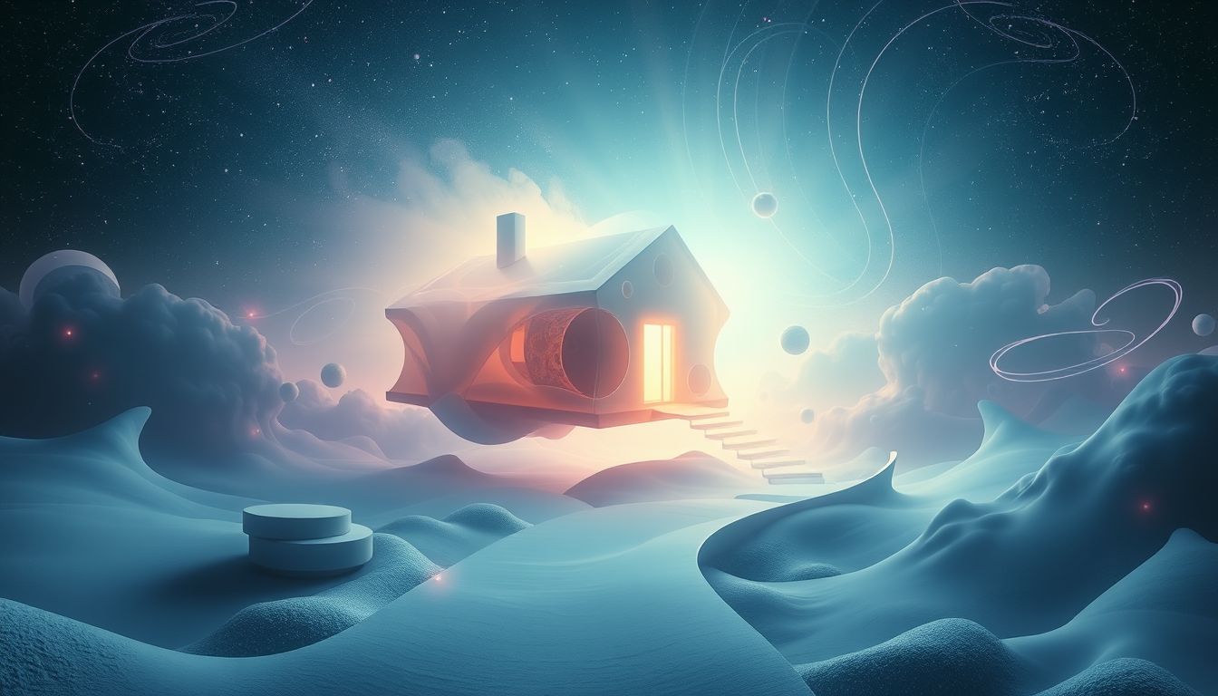 Träume vom fremden Haus symbolisieren oft persönliche Veränderung und Anpassung.