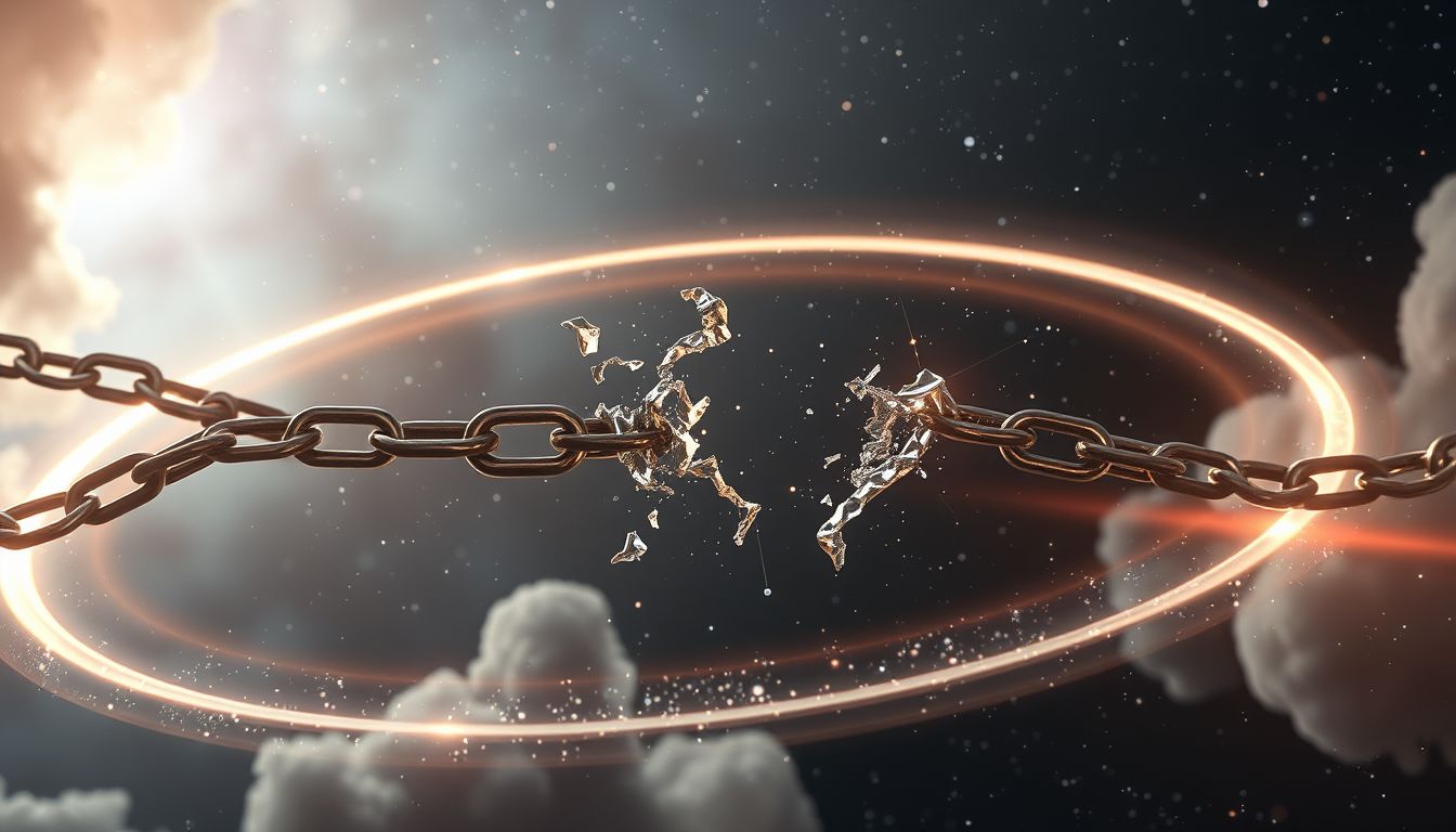 Traum 8 symbolisiert plötzliche Hindernisse und Kontrollverlust im Leben.