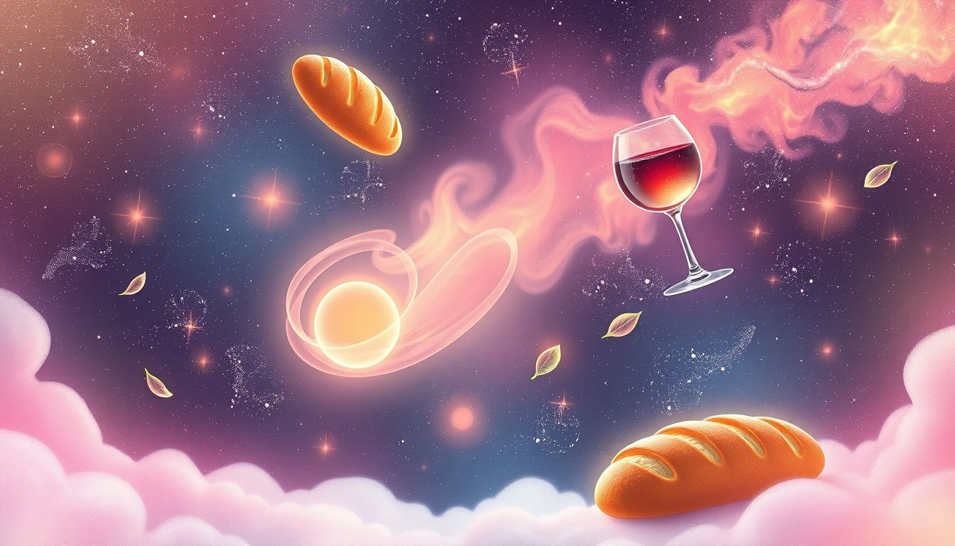 Traum 8 symbolisiert Genuss und kulturelle Verbindung durch florentinisches Essen.