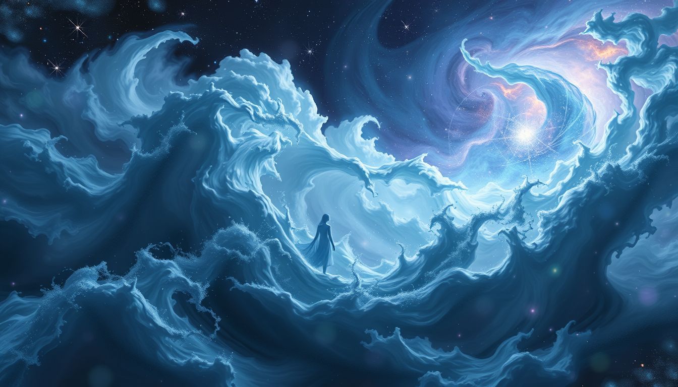 Ein Sturm im Traum symbolisiert oft innere Konflikte und Chaos.