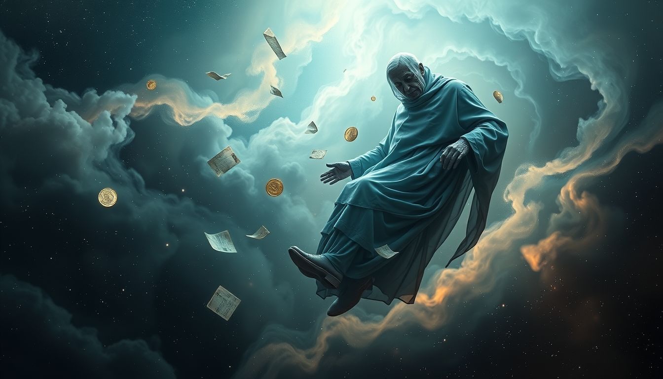 Ein Kirchenrentenempfänger im Traum symbolisiert finanzielle und spirituelle Not.