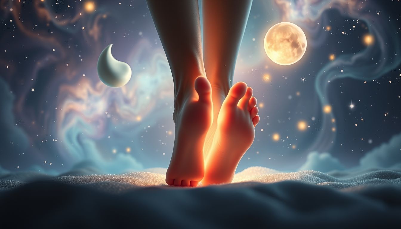 Der Hallux valgus im Traum spiegelt oft innere Unsicherheiten wider.