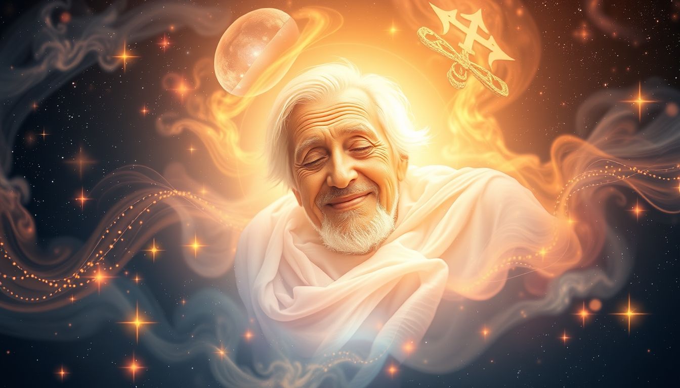 Der Traum von glücklichen Alten symbolisiert innere Weisheit und Zufriedenheit.