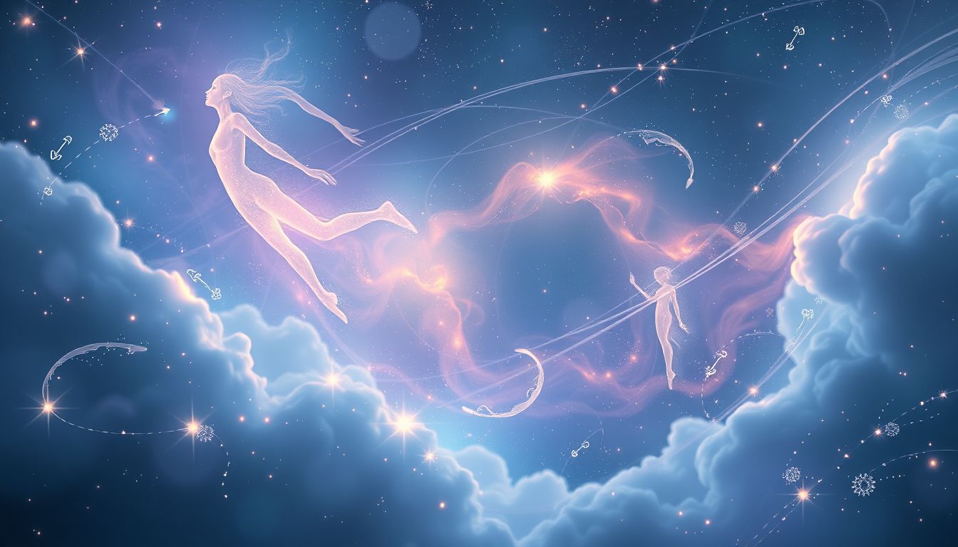 Träume von Verstorbenen symbolisieren oft unerledigte Gefühle oder Abschied.