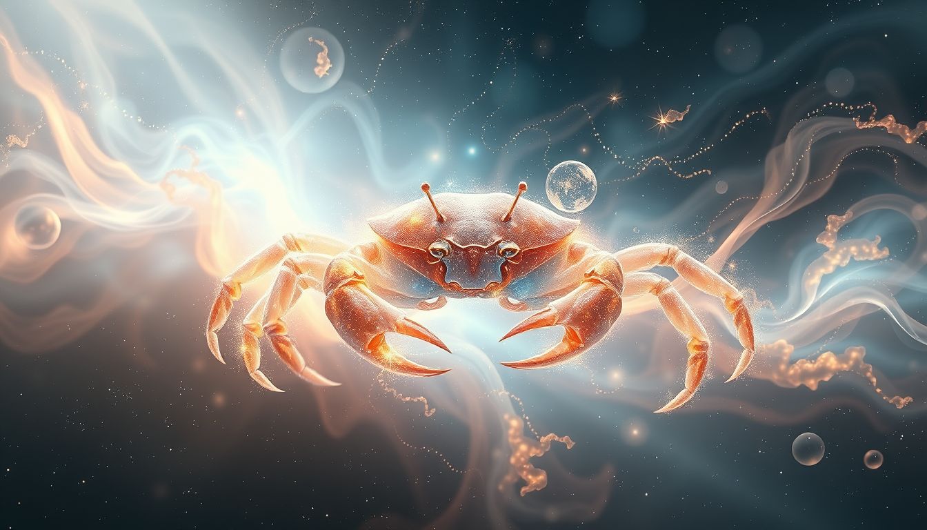 Der Traum von Krabbenessen symbolisiert emotionale Verarbeitung und innere Stärke.