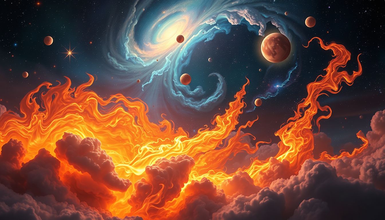 Feuerträume symbolisieren oft innere Leidenschaft und tiefgreifenden Wandel.