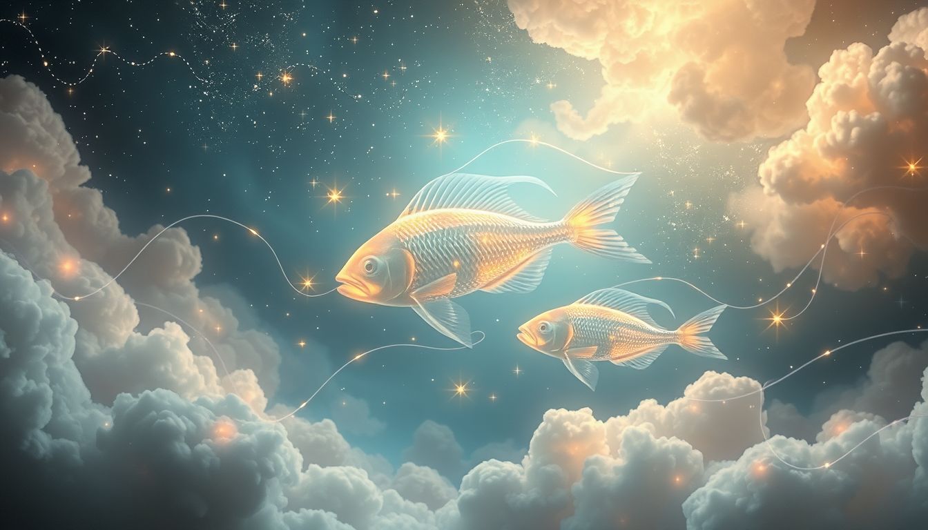 Im Traum Fisch essen symbolisiert oft spirituelle Nahrung und Erkenntnis.