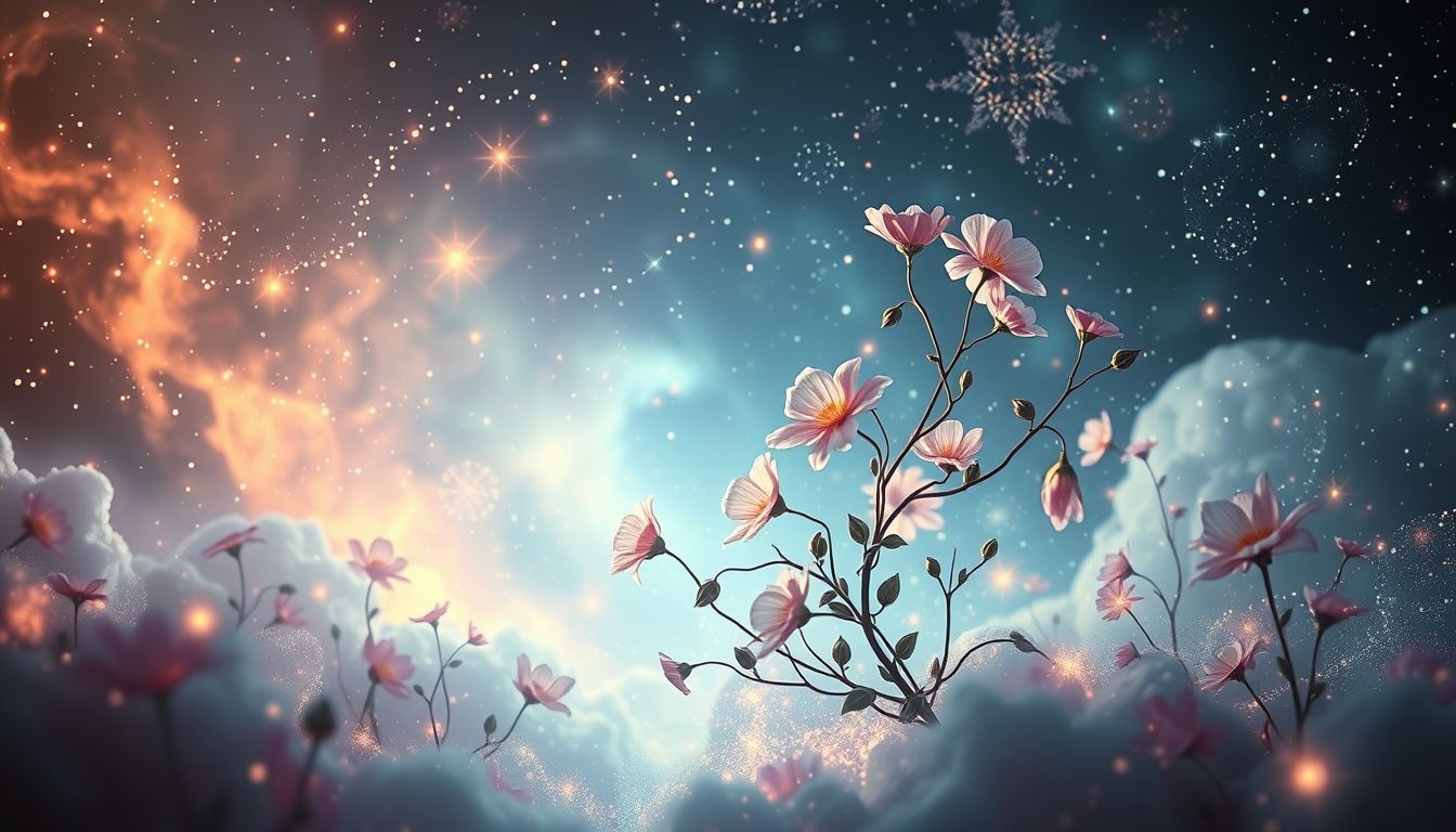 Blumen im Traum von Pankratius symbolisieren Wachstum und Hoffnung.