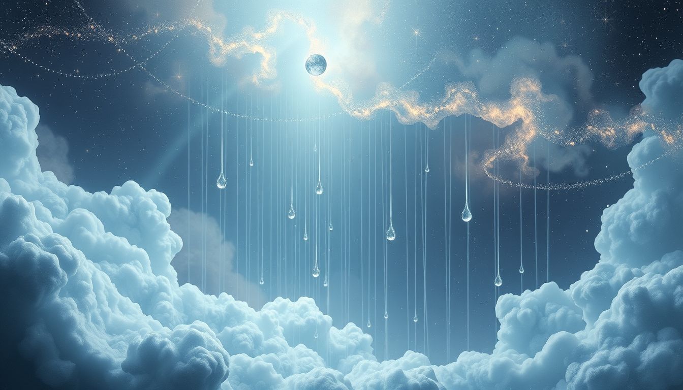 Regen im Traum symbolisiert oft emotionale Reinigung und Neuanfang.