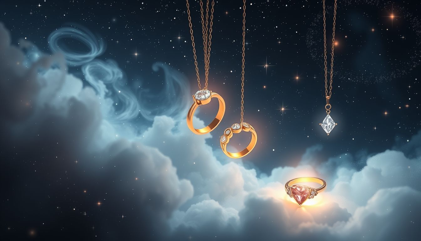 Träume von Schmuck symbolisieren oft innere Wertschätzung und Selbstwert.