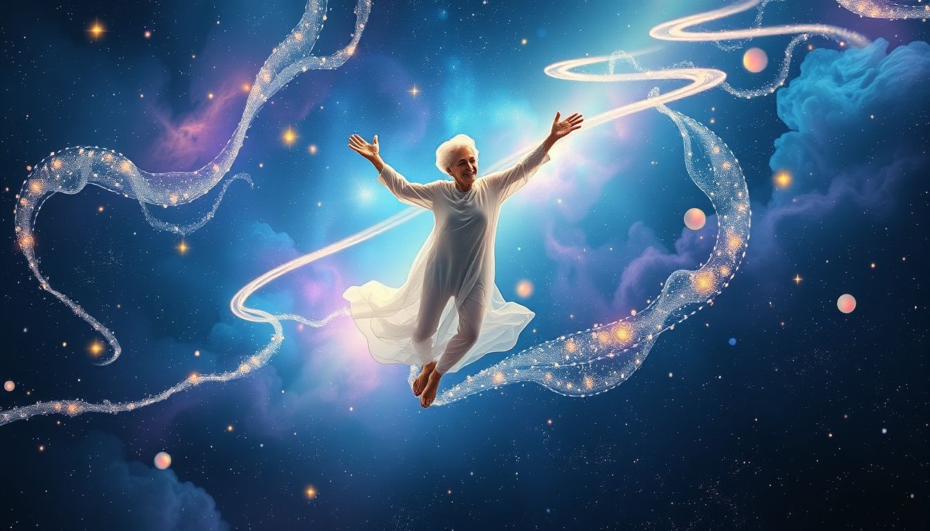Springseilspringen im hohen Alter symbolisiert Lebensfreude und Vitalität.