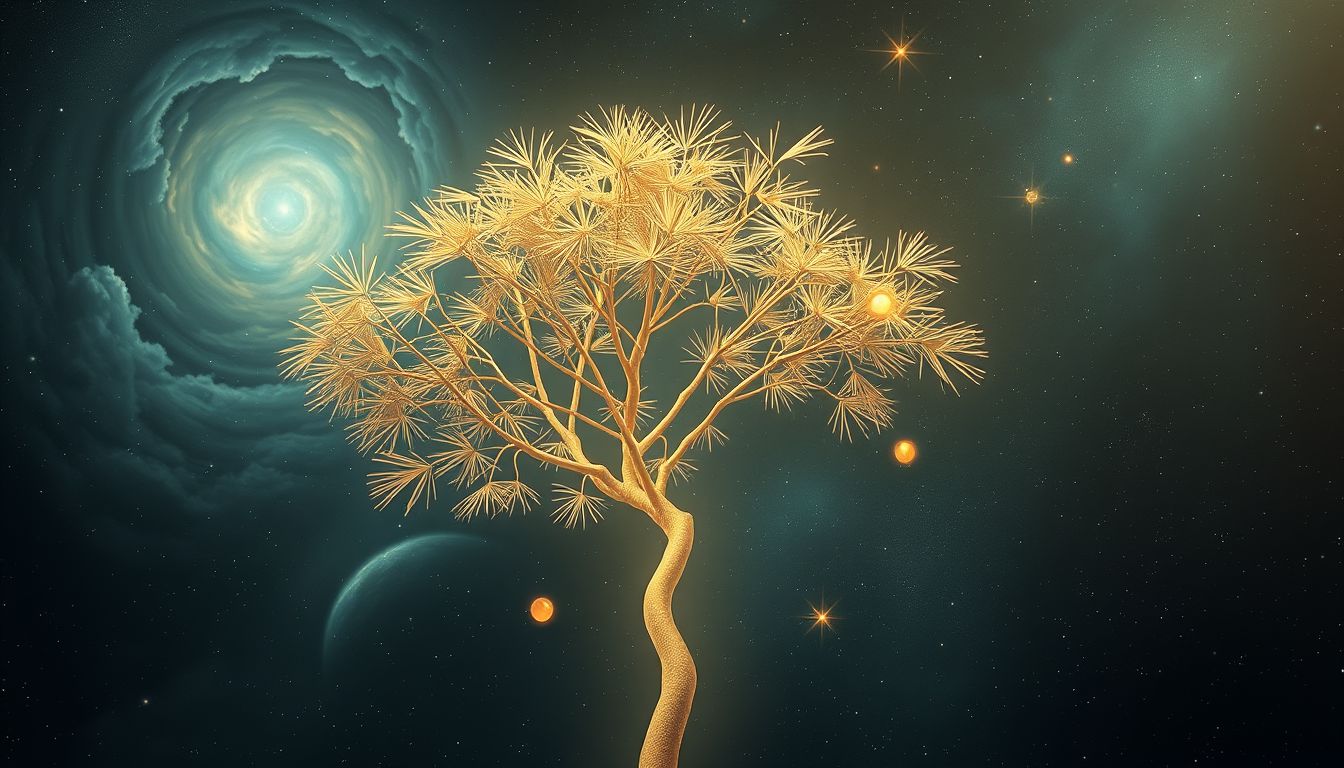 Das Klettern am Dattelbaum symbolisiert den Aufstieg zu neuen Zielen.