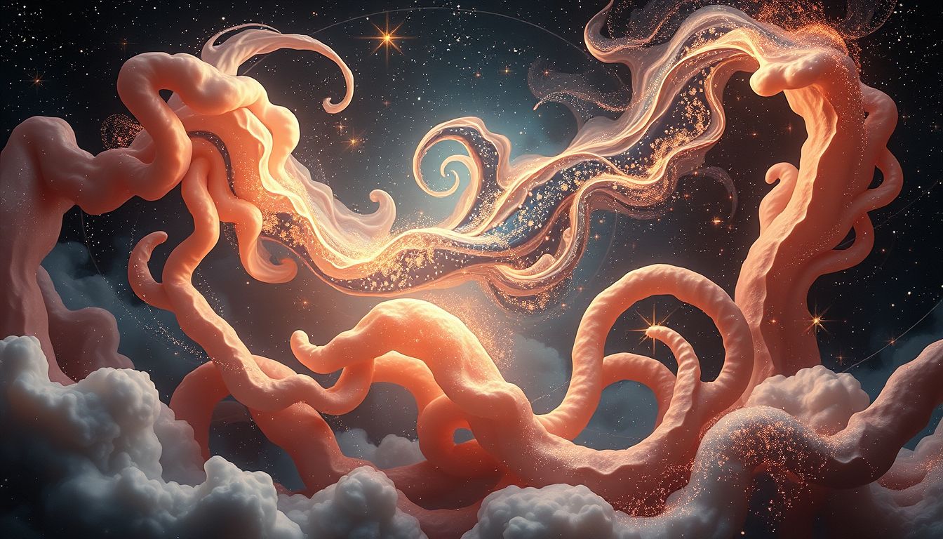 Träume von Därmen symbolisieren oft innere Konflikte und Ängste.