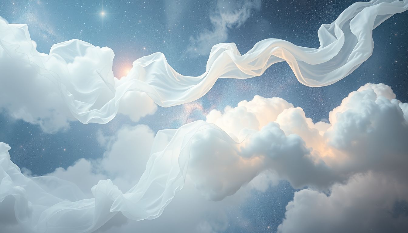 Weiße Wäsche symbolisiert im Traum oft einen Neubeginn und Reinheit.