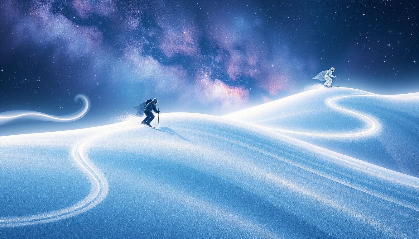 Träume vom Skifahren spiegeln Balance zwischen Kontrolle und Risiko wider.