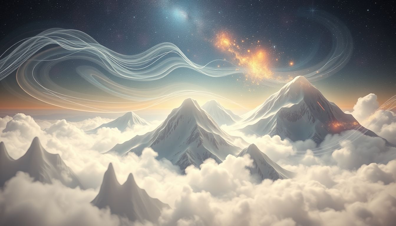 Ein pfeifender Westwind in den Bergen symbolisiert Veränderung und Freiheit.