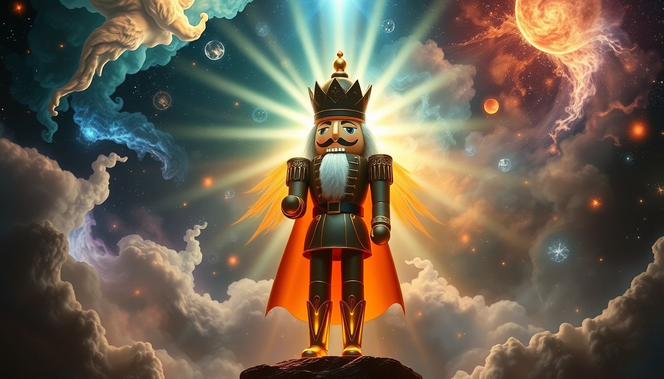 Der Nussknacker symbolisiert Schutz, Mut und innere Stärke im Traum.