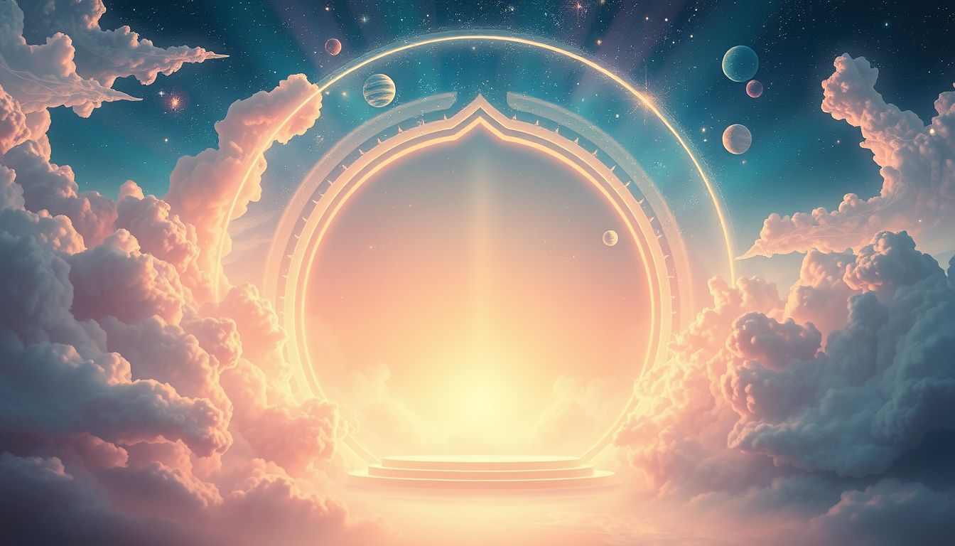 Eine Ehrenpforte im Traum symbolisiert Übergang zu neuen Lebensphasen.