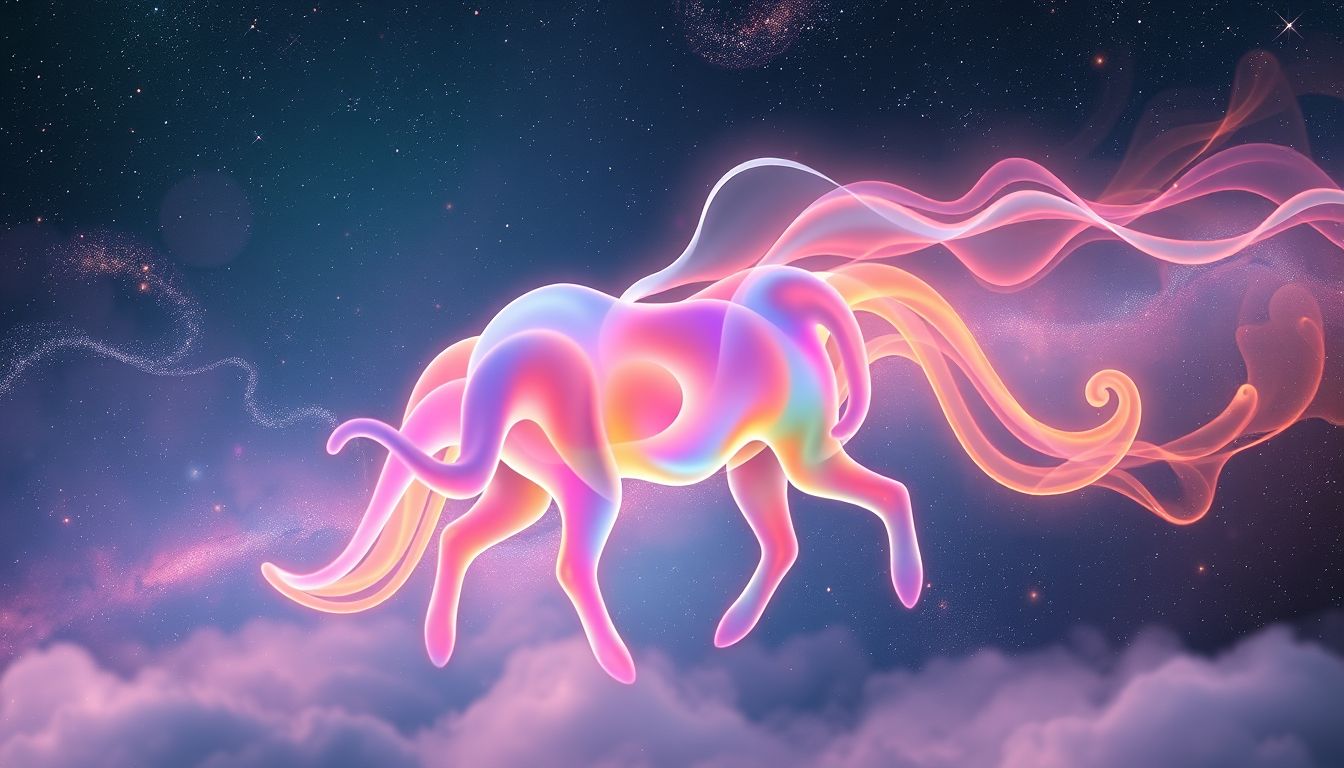 Die Farbe des Tieres symbolisiert Emotionen und innere Zustände.